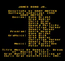 Image n° 4 - screenshots  : James Bond Jr